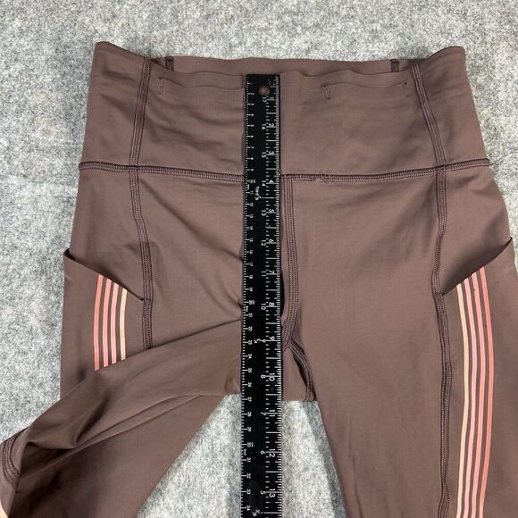 Lululemon Leggings Women’s 6 Speed Limit Tight 23" Nulux Cherry Cola Coral Kiss - Picture 3 of 10